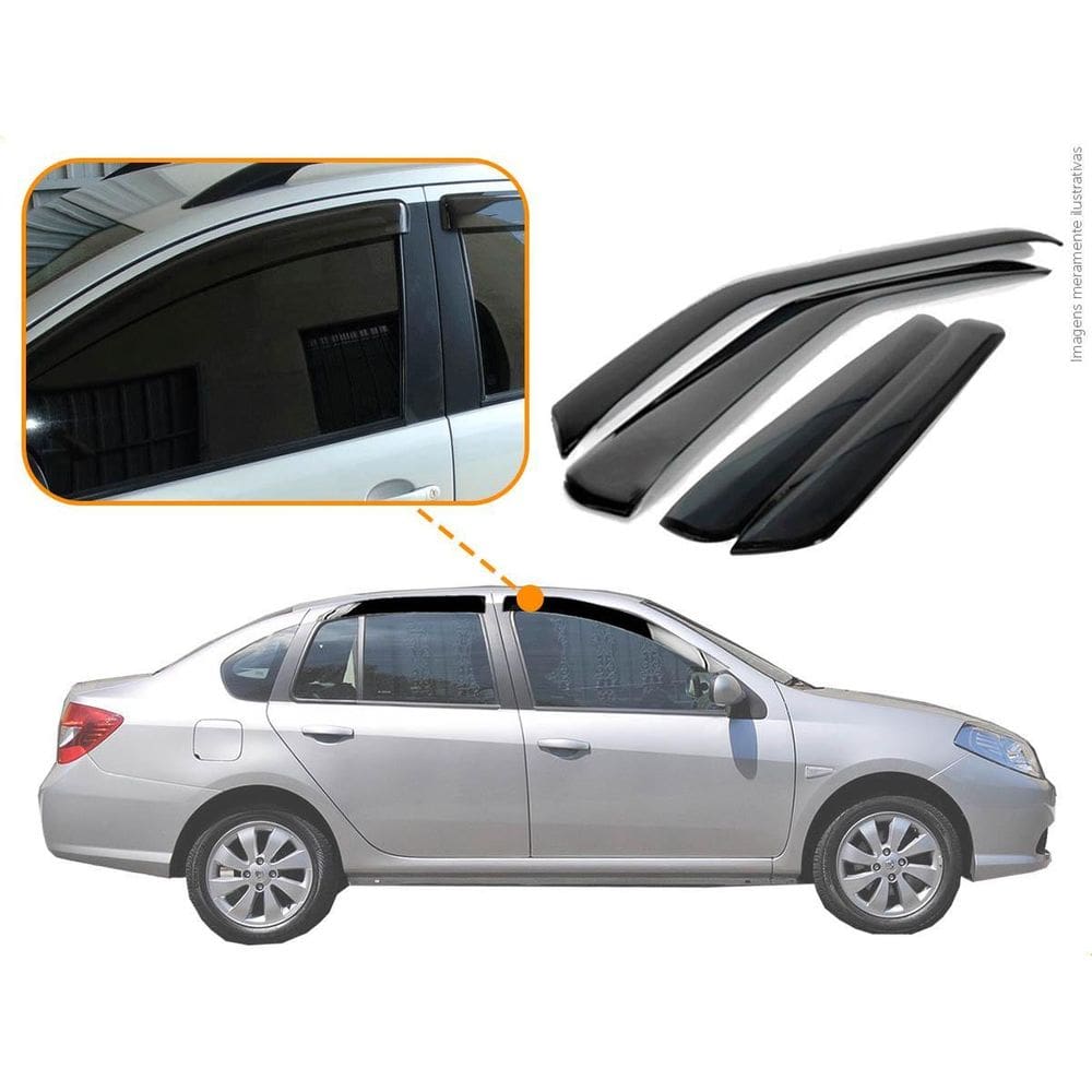 Calha De Chuva Renault Symbol 2013