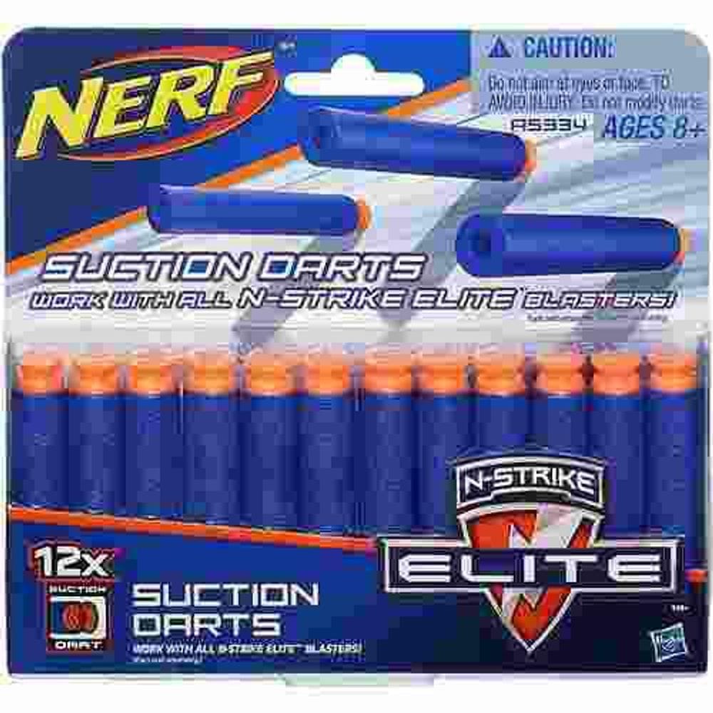 Refil Nerf Dardos De Sucção Com 12 A5334 Hasbro