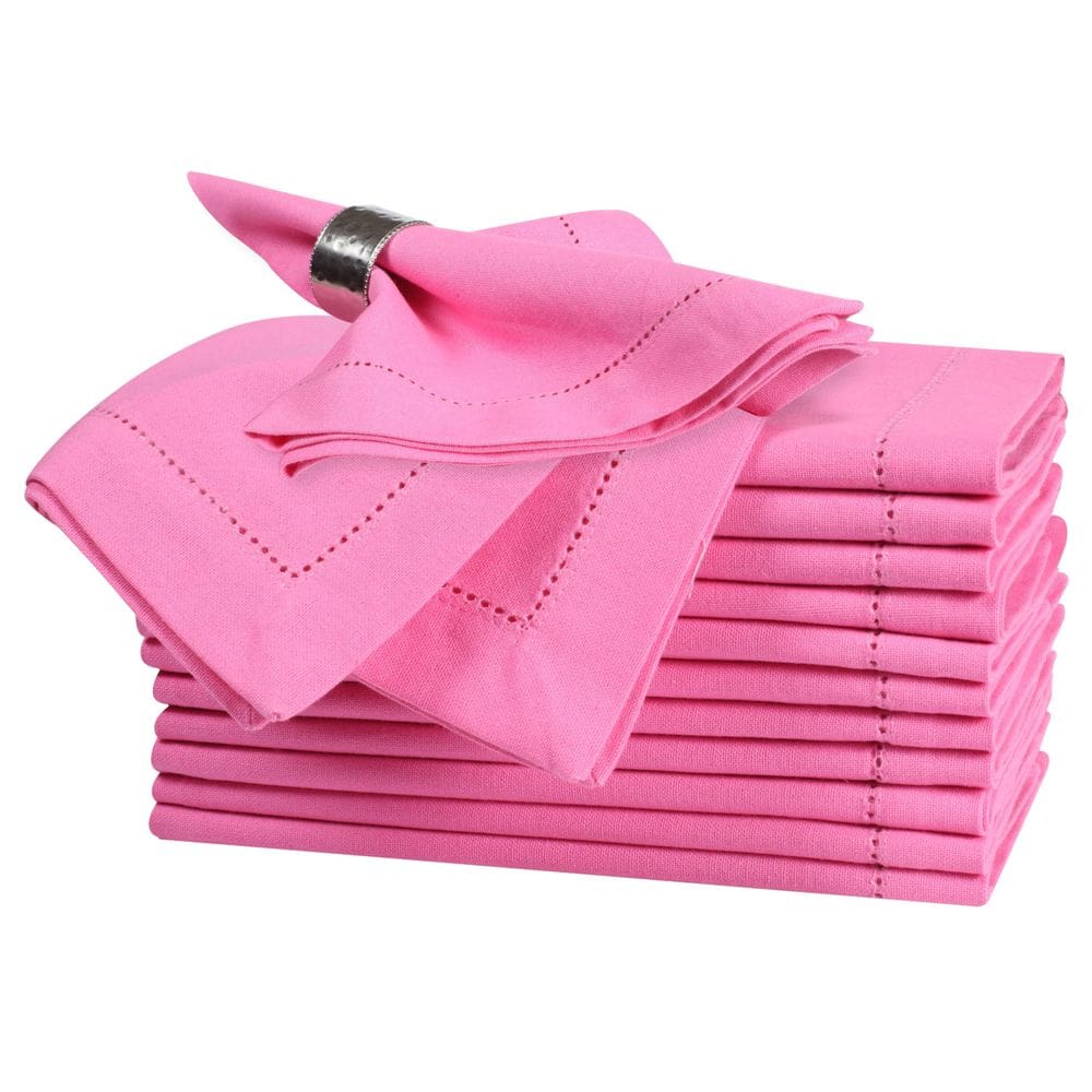 Guardanapos de pano e roupa de cama Craft Wild Orchid Cotton 18x18cm (12)
