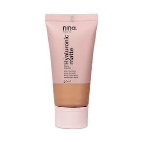 Base Líquida Hyaluronic Matte Cor 05 Nina Make Up - 30Ml