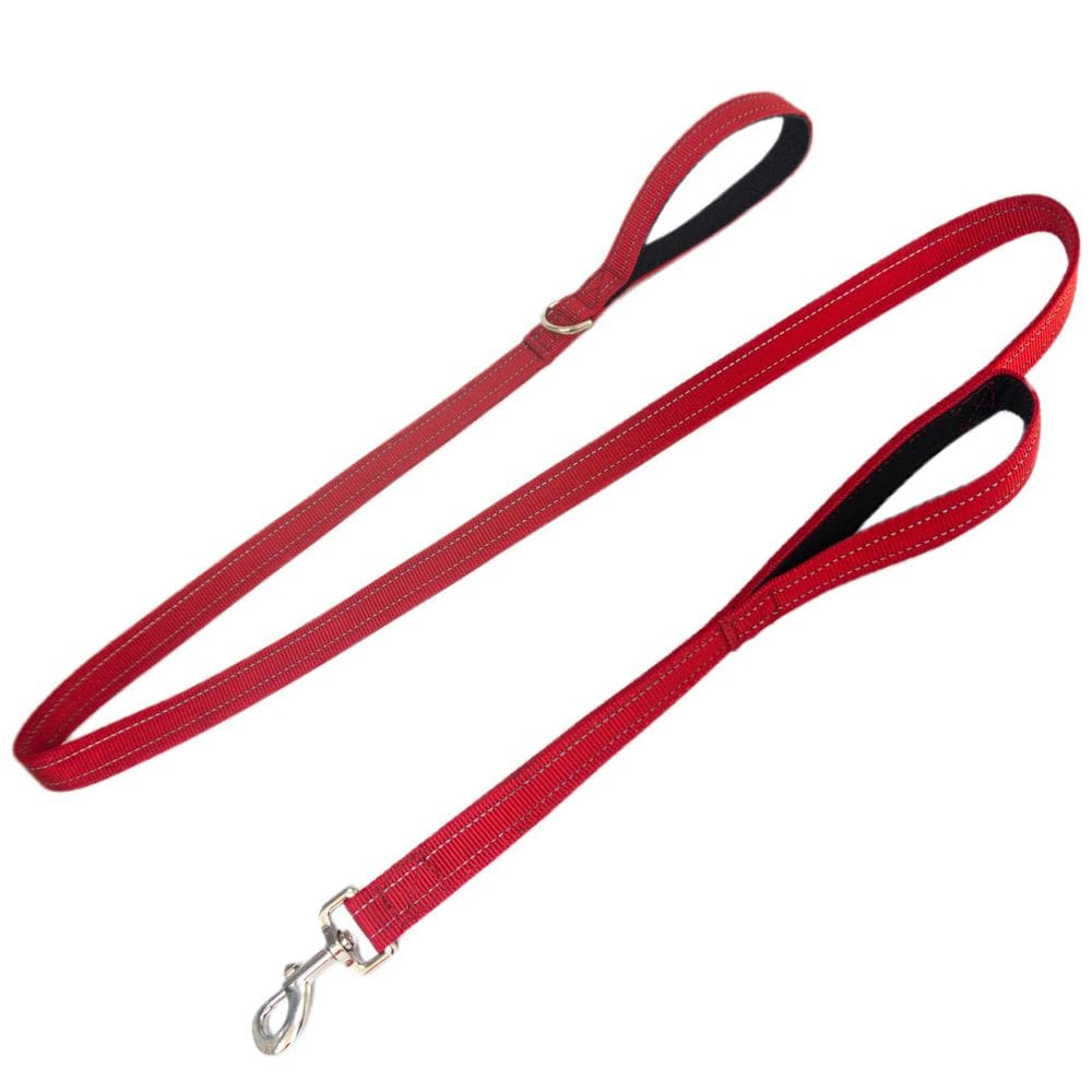 Capa de coleira Geny com alça acolchoada dupla para cães de raças grandes