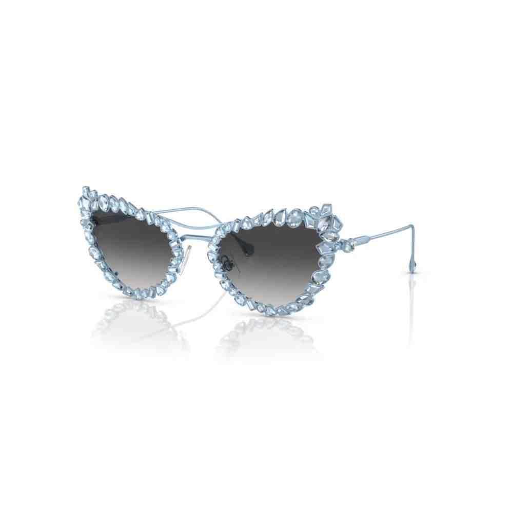 Óculos De Sol Swarovski Azul Claro Fosco 0Sk7011 40198G56