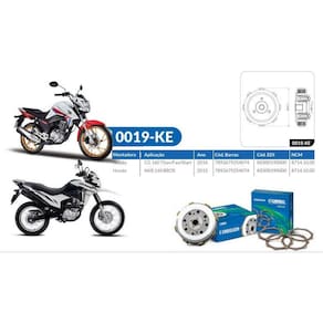Kit de Embreagem p/ Moto - COBREQ    - 0019KE