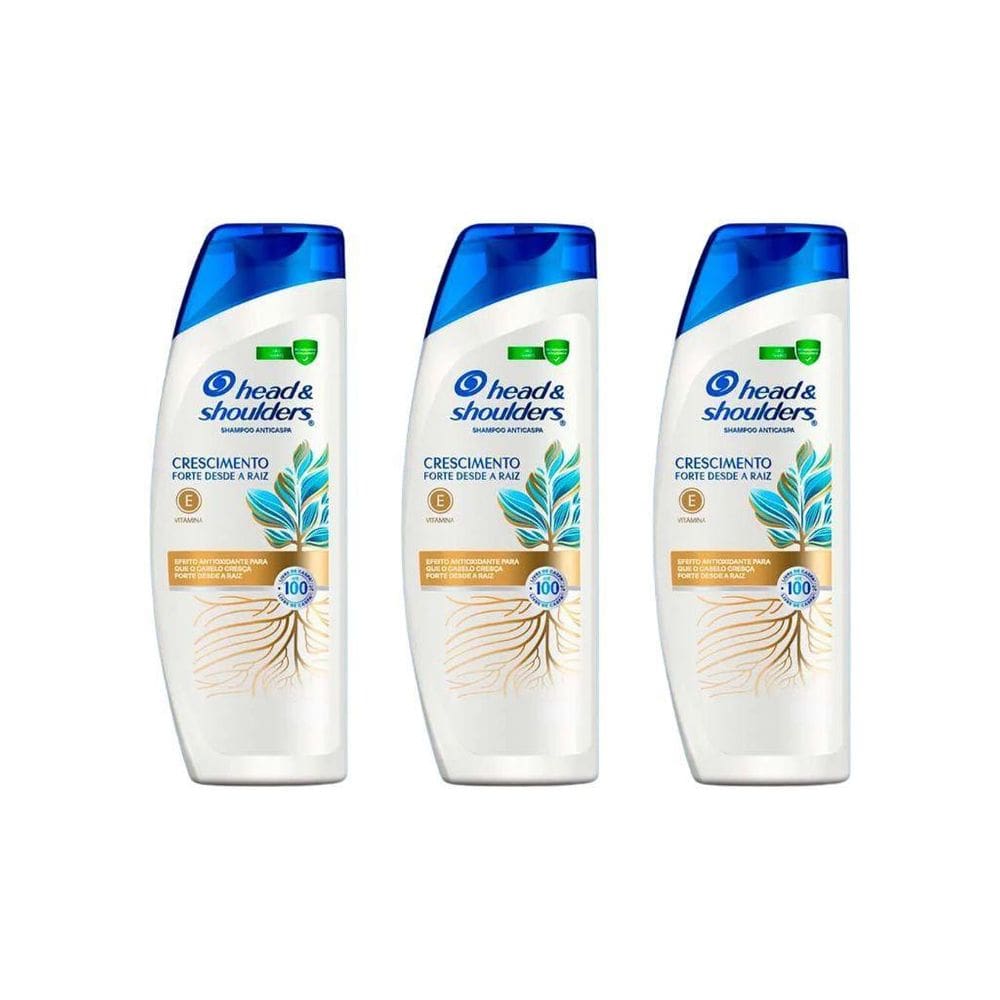 Shampoo Head & Shoulders 400Ml Forca Raiz-Kit C/3Un