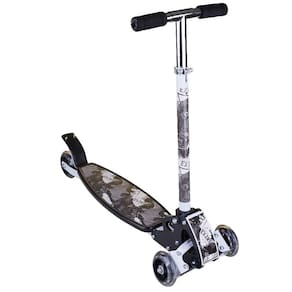 Patinete 3 Rodas Dobrável Extreme Play&Fun Preto