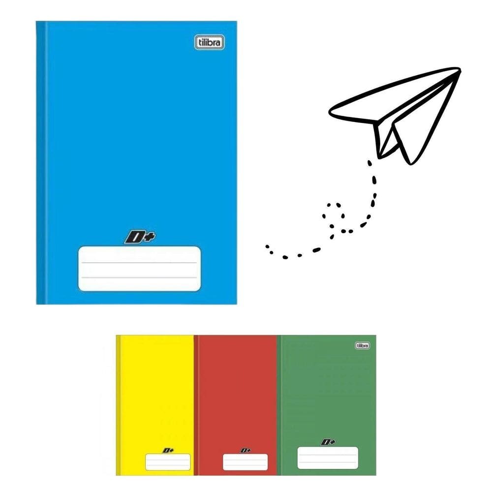 Kit Com 4 Cadernos Pequeno Prático Compacto Agenda Anotações