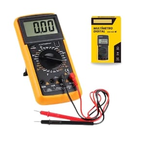 Medidor Digital Multímetro Com Função Buzzer E Display Lcd