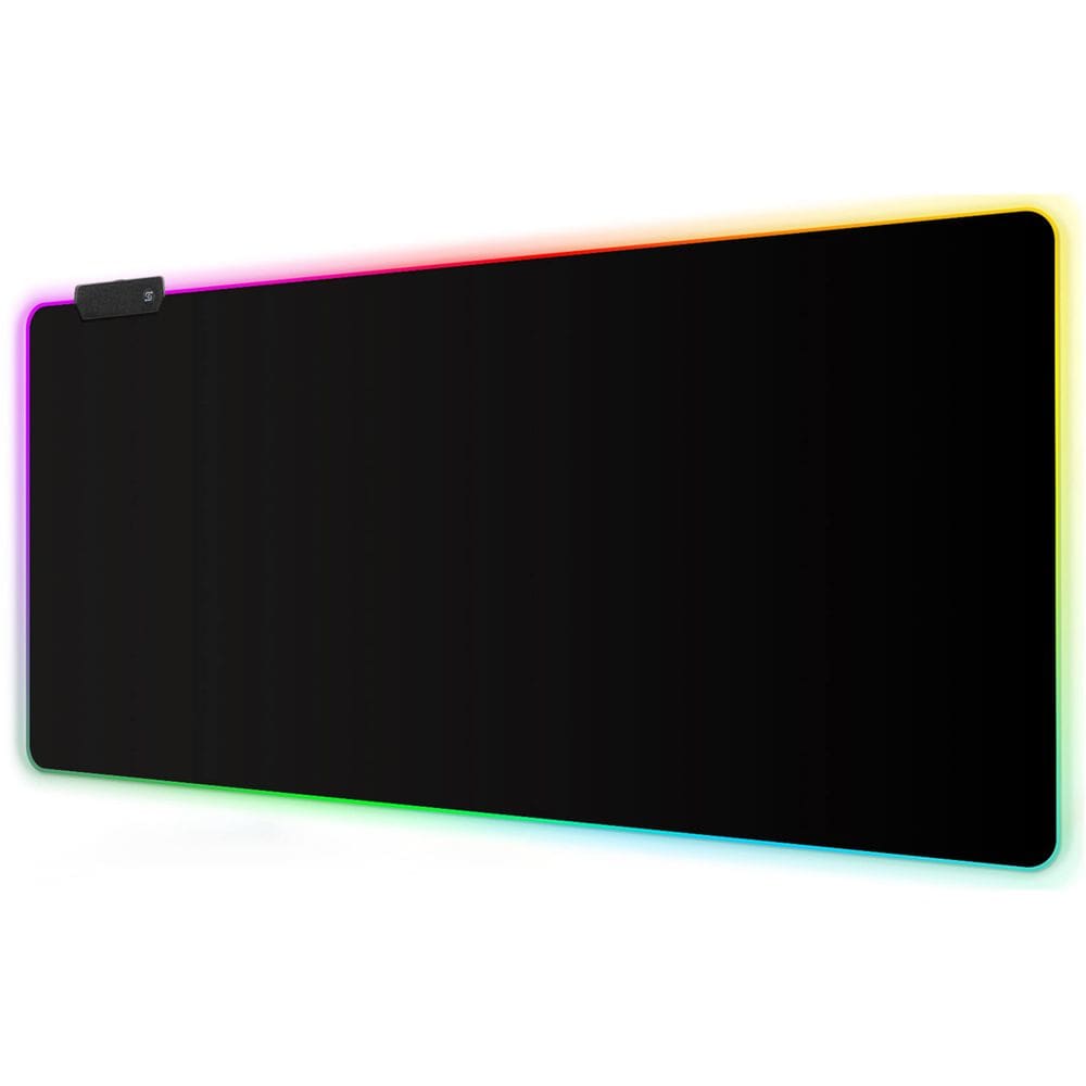 Mouse Pad RGB para jogos Meffort Inc Extra Large XXL LED preto