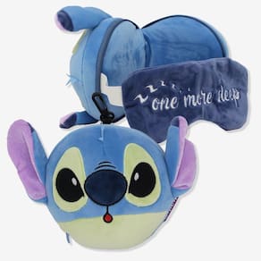 Máscara De Dormir Com Almofada Stitch Disney