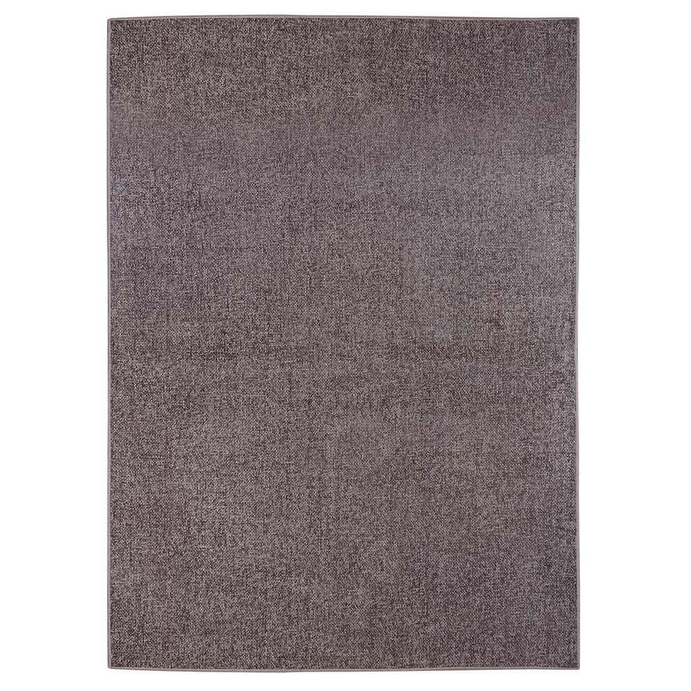 Tapete Sala Antiderrapante Linen 03 Cinza 1,40x2,00m