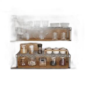 Organizador De Armário De Cozinha Kit Com 2 Organizadores