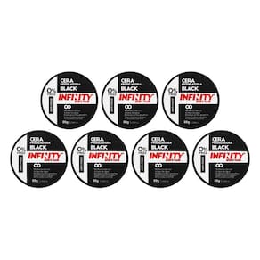 Pomada Capilar Infinity Black 80G-Kit C/7Un