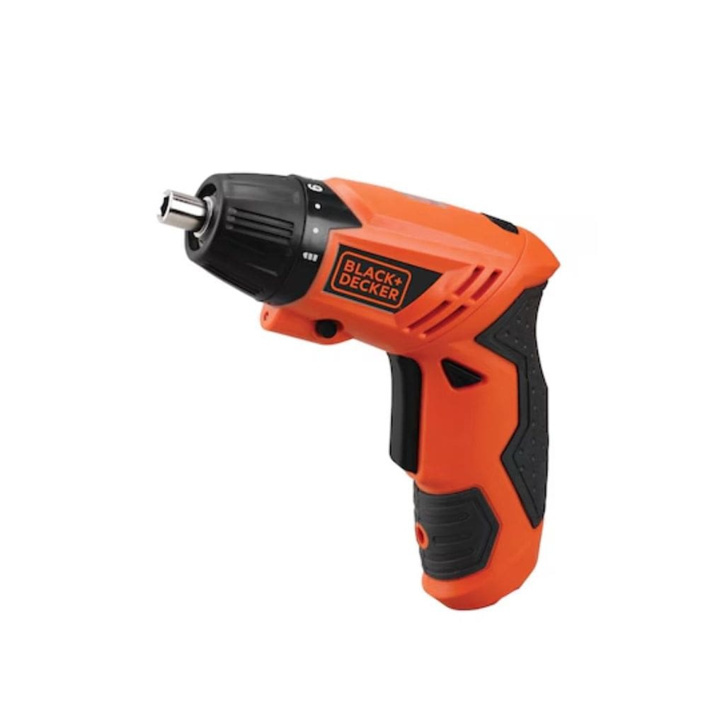 Parafusadeira Bateria 4.8V Bivolt LED 16 Acessórios Cabo Emborrachado Black&Decker KC4815B