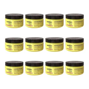 Pomada Capilar Salon Line Hair Food 195G - Kit Com 12Un