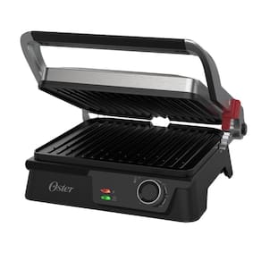 Grill Elétrico Multiuso Inox Oster 2 Em 1 127V