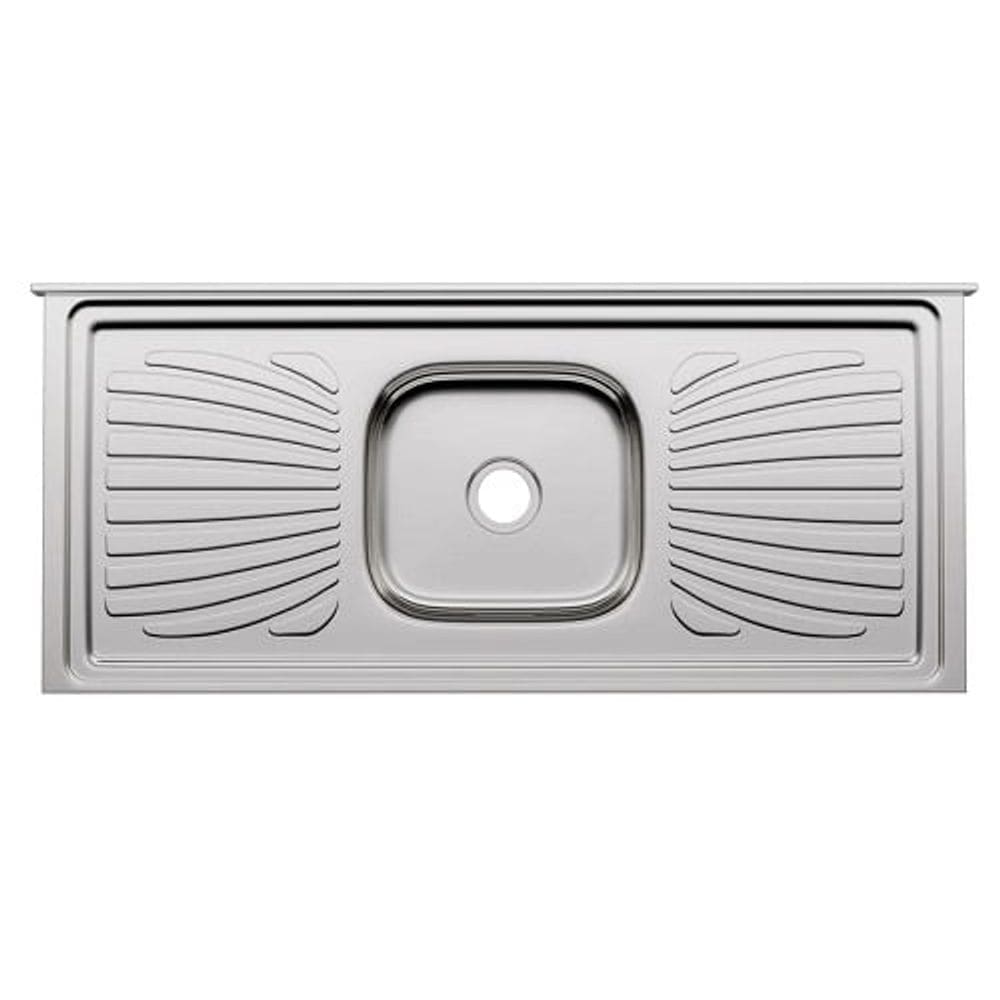 Pia Aço Inox Concreto 1,40 S/Furo AISI-430 Forminox