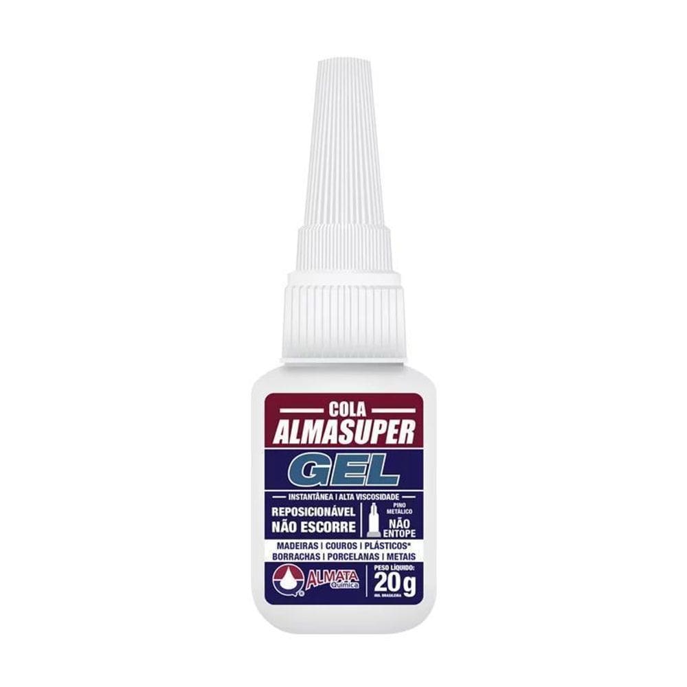 Cola Instantânea 20Gx10 Almasuper Gel