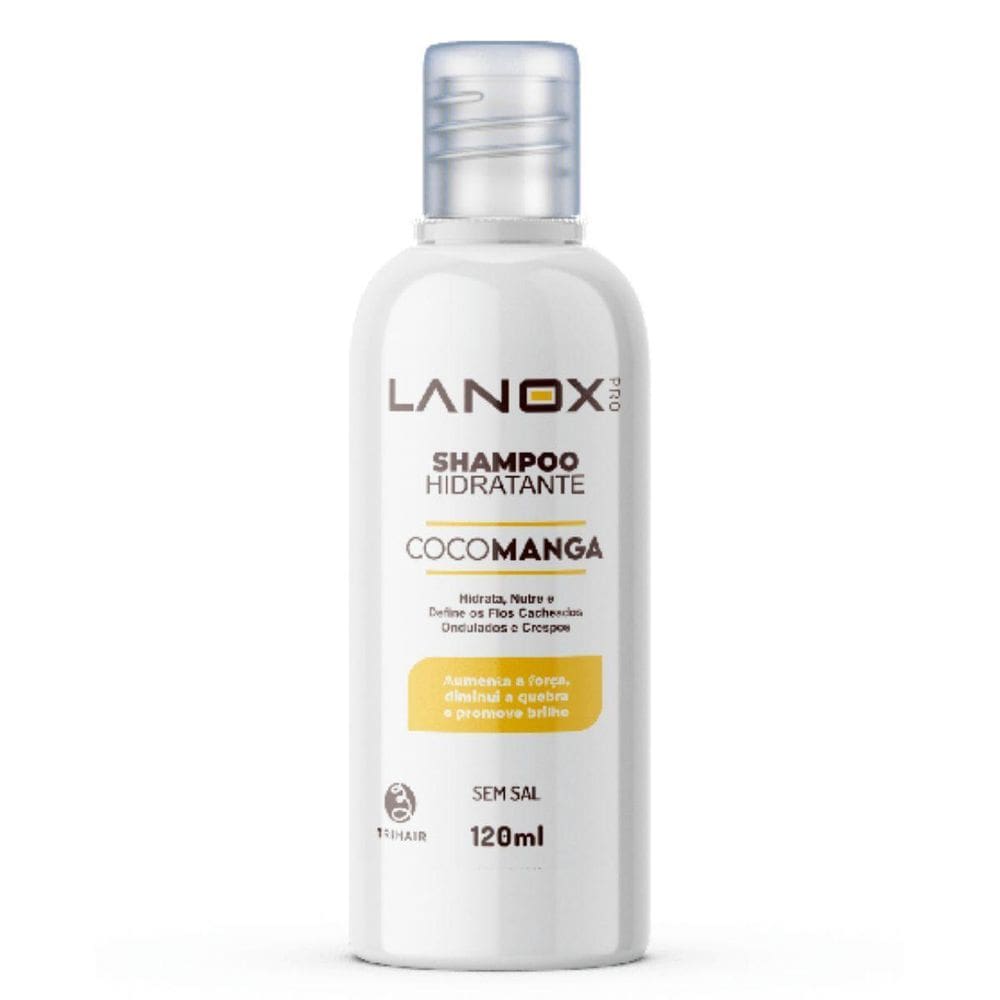 Shampoo Hidratante Coco Manga Lanox Trihair 120Ml
