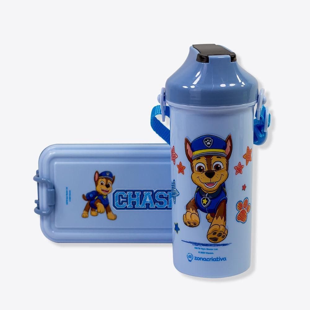 Kit Lancheira Chase - Patrulha Canina