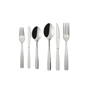 Faqueiro Inox Estojo Bambu 42 Pçs Jogo De Talheres Euro Home