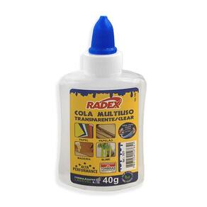 Cola Multiuso Transparente 40G Radex