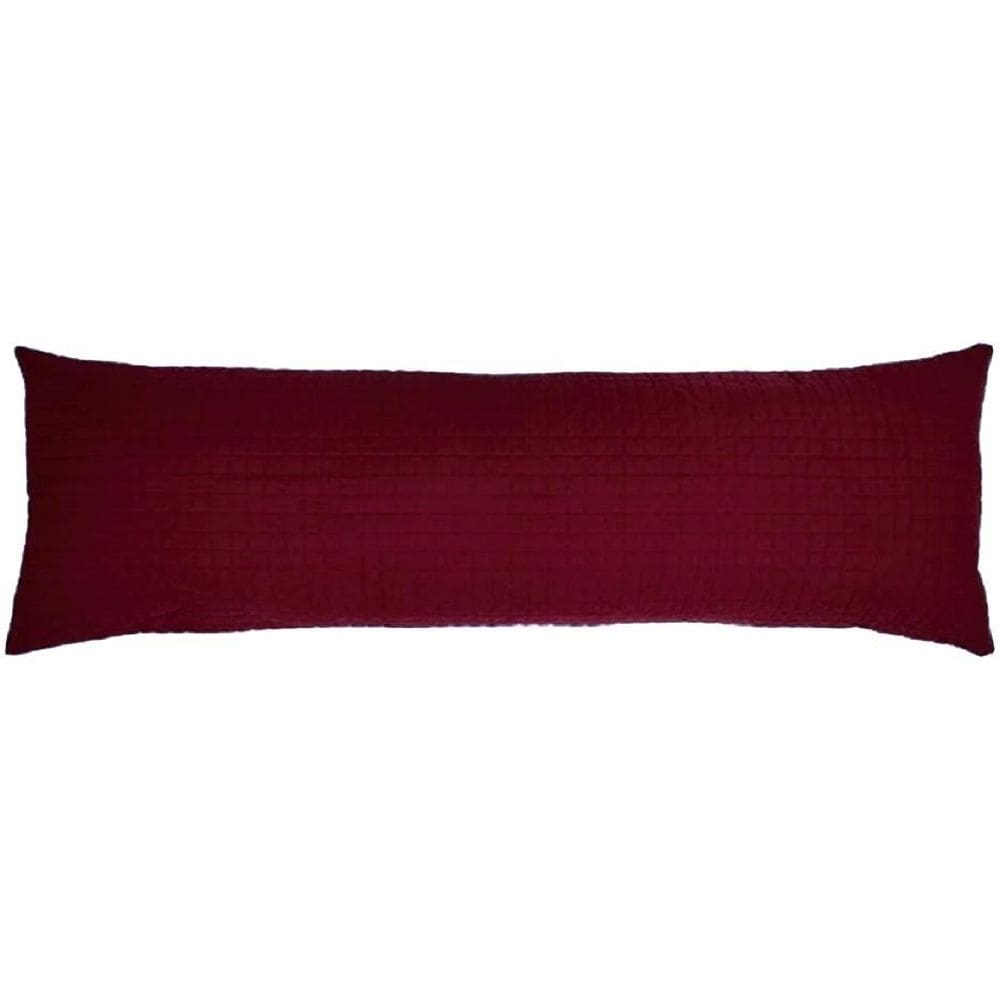 Porta Travesseiro Hug Plaza 40X130Cm Cabernet Lavive