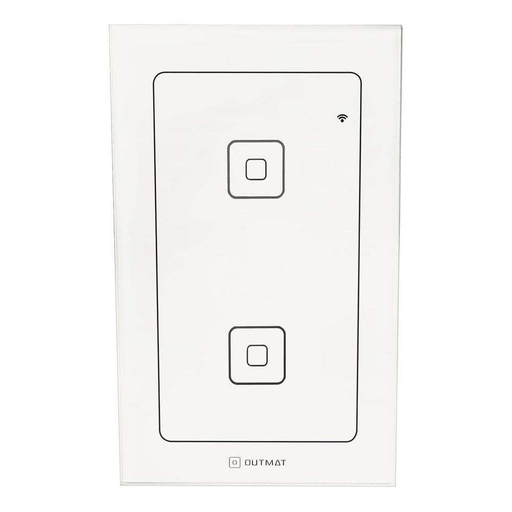 Interruptor Wifi Outmat 2 Touch Acenda E Apague Pelo Celular