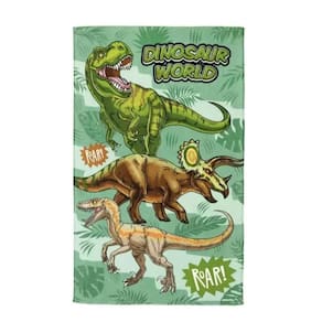 Toalha Banho Infantil Felpudo 70X115Cm Dino Dohler