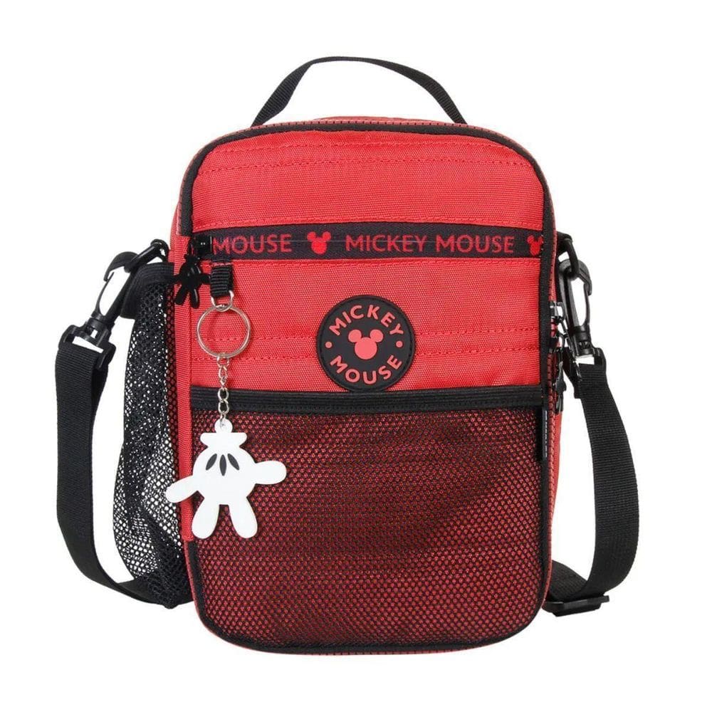 Lancheira Térmica Mickey Mouse Escolar Cor Vermelha - Xeryus
