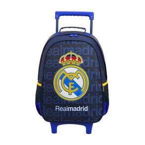 Mochila Escolar De Rodinha Real Madrid 14380