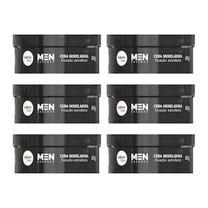 Cera Capilar Salon Line 60G Men Modeladora Extraforte - 6Un