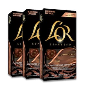 Café Cápsulas Lor Nespresso Chocolate Kit Com 30 Cápsulas