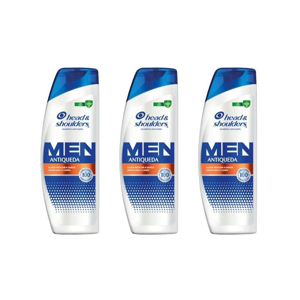 Shampoo Head & Shoulders 200Ml Prev Contr Qued Men-Kit C/3Un