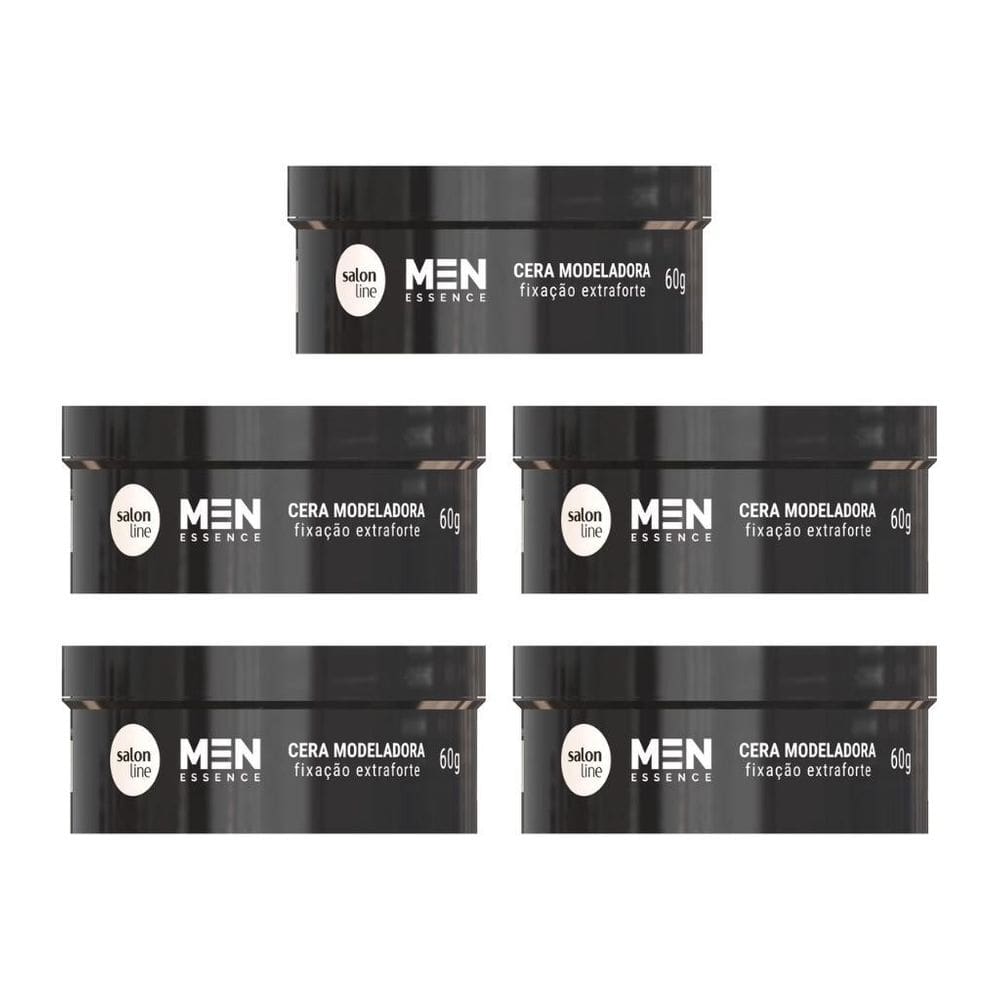 Cera Capilar Salon Line 60G Men Modeladora Extraforte - 5Un
