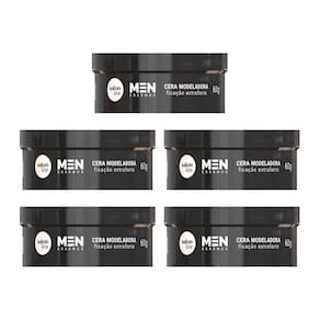 Cera Capilar Salon Line 60G Men Modeladora Extraforte - 5Un