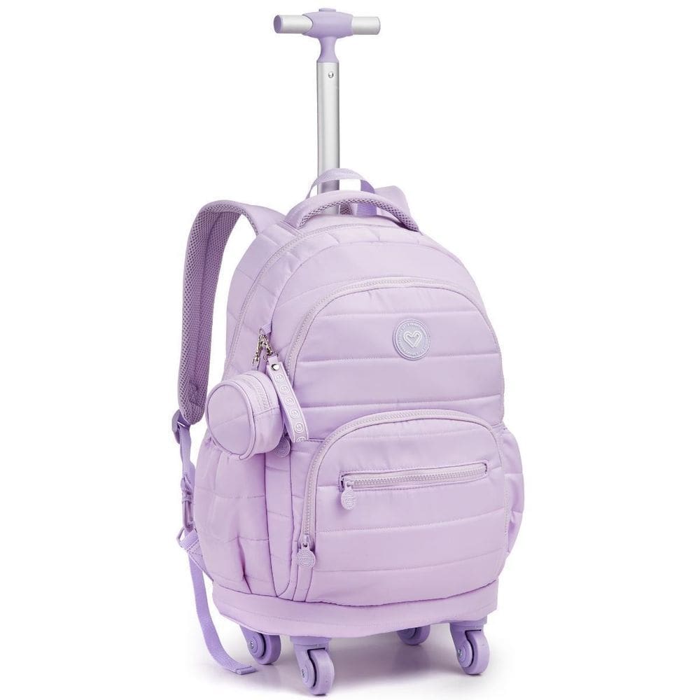 Mochila De Roda 19 Feminina Color Up Passeio Escolar Viagem