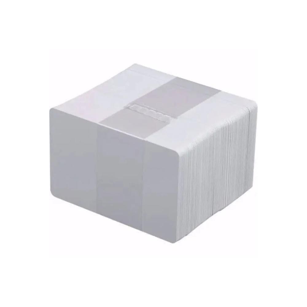 1500 Cartões de PVC Branco Para Confecção de Crachá 54x86mm 0,76mm