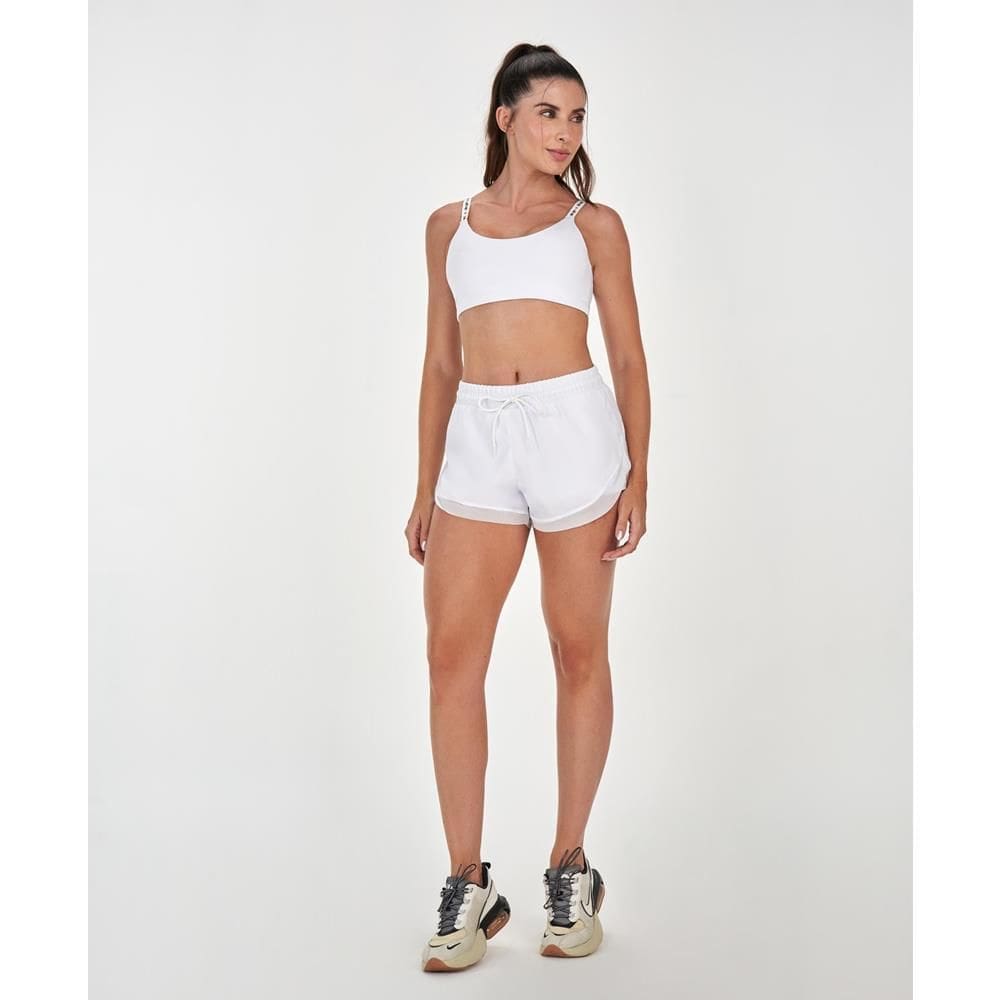 Short Feminino Duplo Alto Giro Tule 2412001
