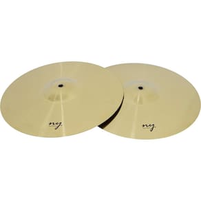 Par De Pratos De Bateria Chimbal 14" New York [F097]
