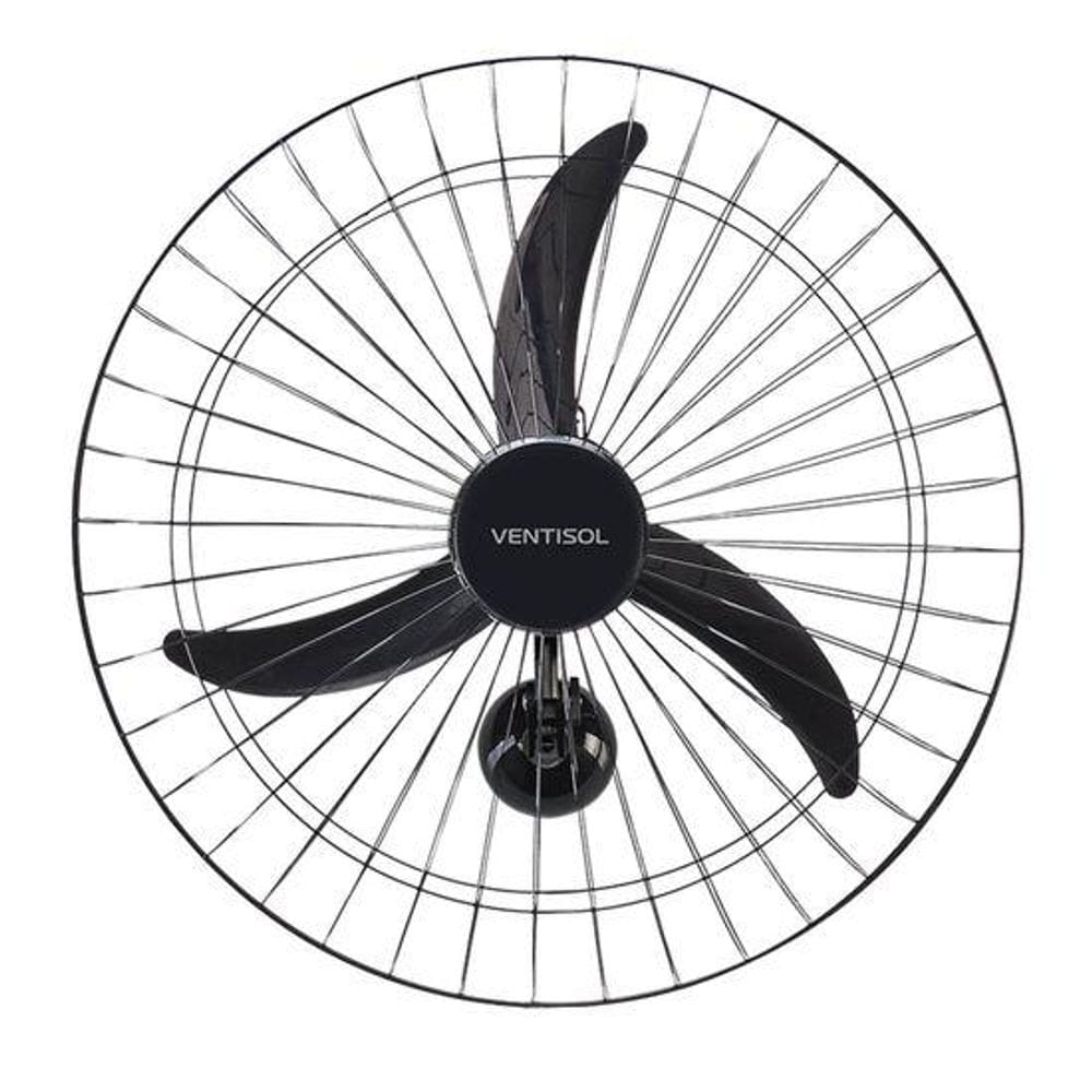 Ventilador de Parede Ventisol New Premium 60cm Preto 220v [F002]
