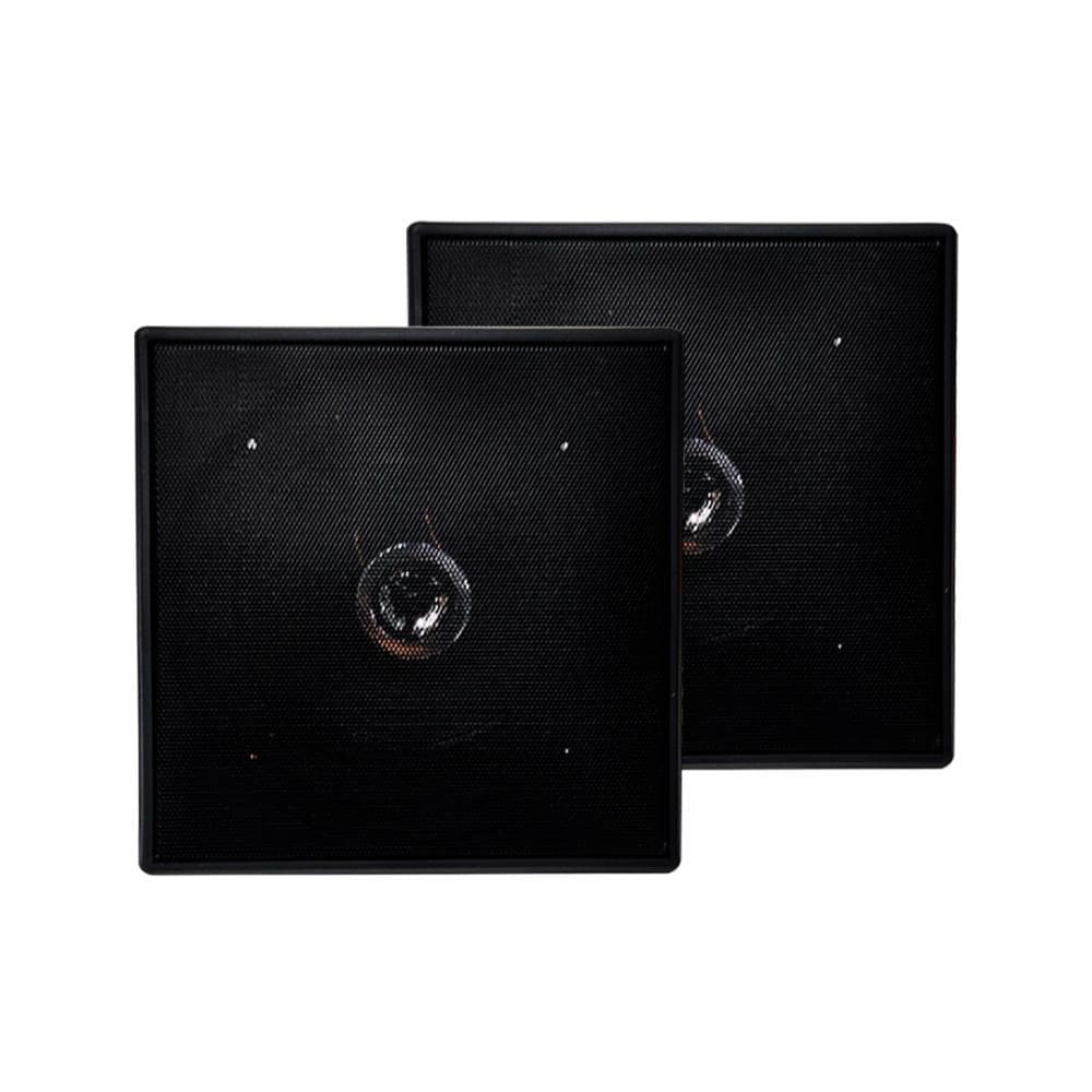 Kit Arandela Coax Ial Gp 70w 8r Quadrada Pt Leson [F108]