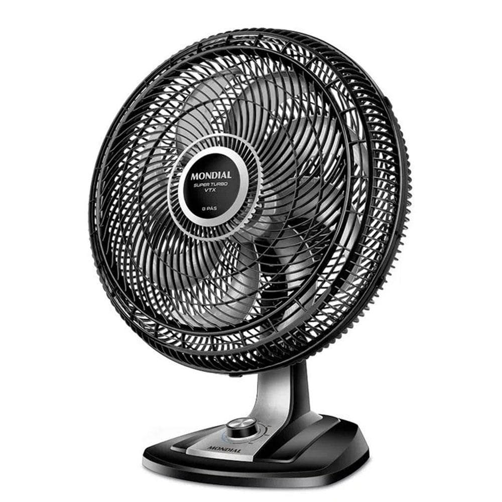 Ventilador de Mesa Mondial Turbo, 50 cm, Preto