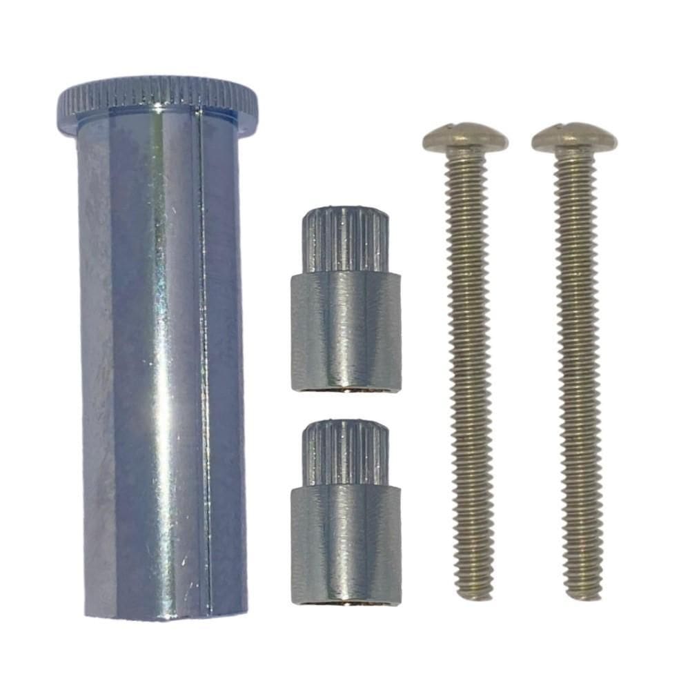 Prolongador Registro 16 Estrias Para Deca Docol Cromado 20Mm