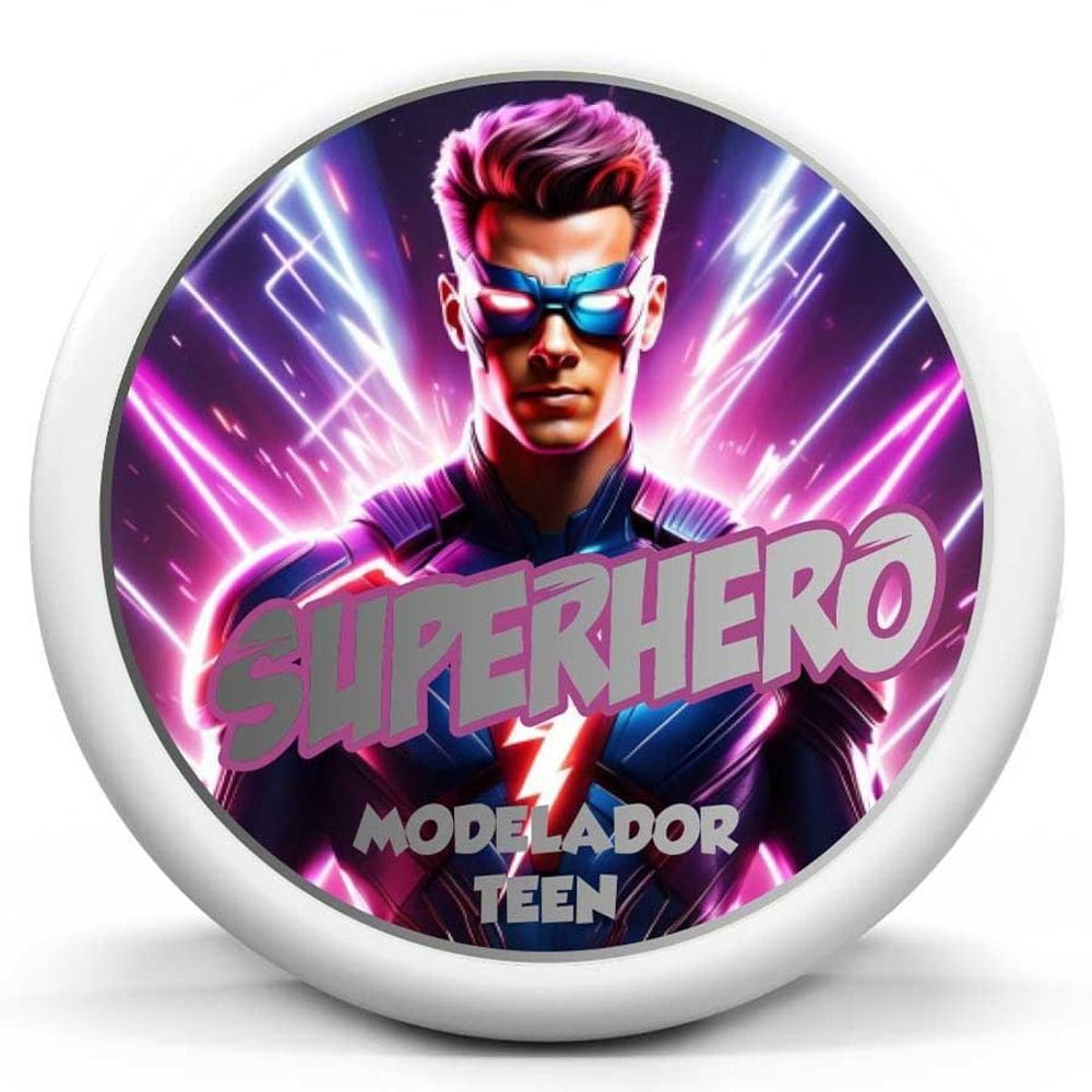 Modelador Teen Superhero Pomada Efeito Brilho Fixação Forte