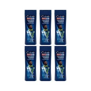 Shampoo Clear 200Ml Men Hidrat Campea - Kit C/6Un