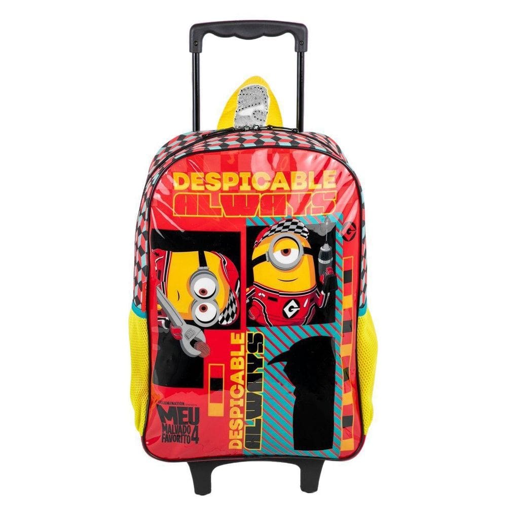 Mochila Carrinho Grande Meu Malvado Favorito Sestini