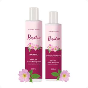 Kit Shampoo + Condicionador Óleo Rosa Mosqueta Hidratação E