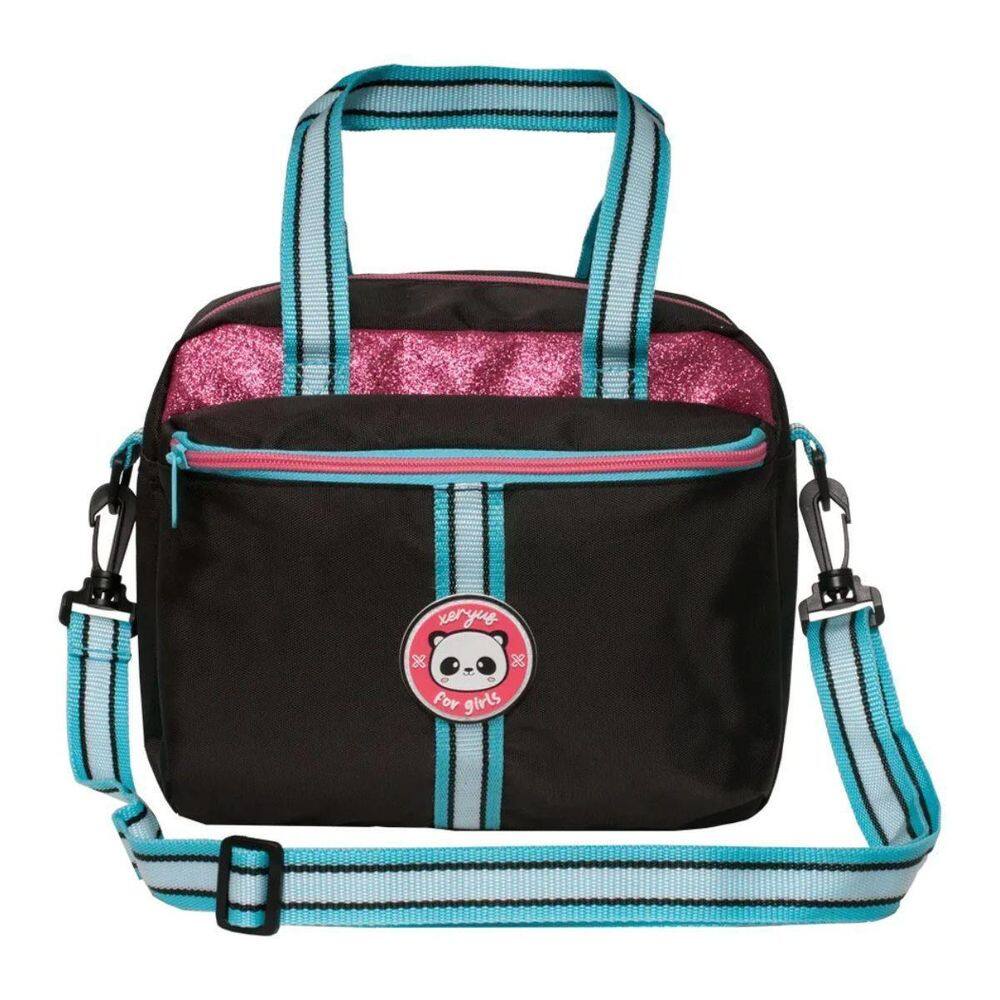 Lancheira Térmica Utility Panda Preto Juvenil Xeryus