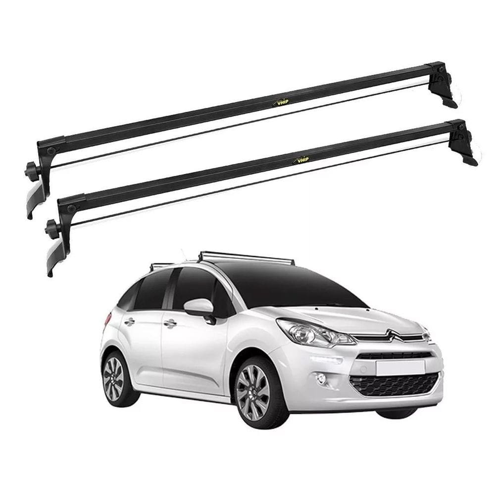 Rack De Teto Cittroen C3 2013 A 2021 Fixado Entre Portas