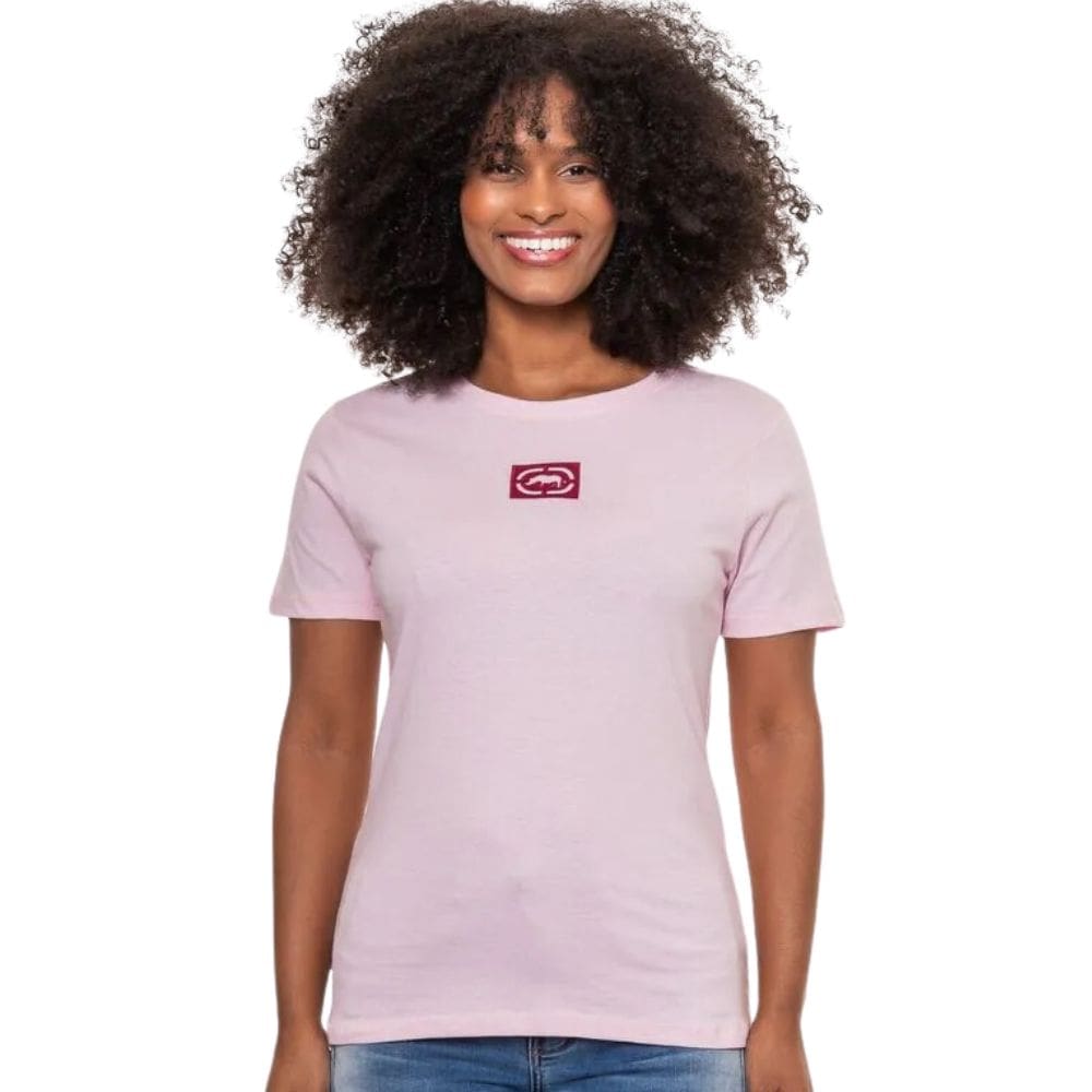 Camiseta T-Shirt Feminina Ecko Aba Rosa J812A